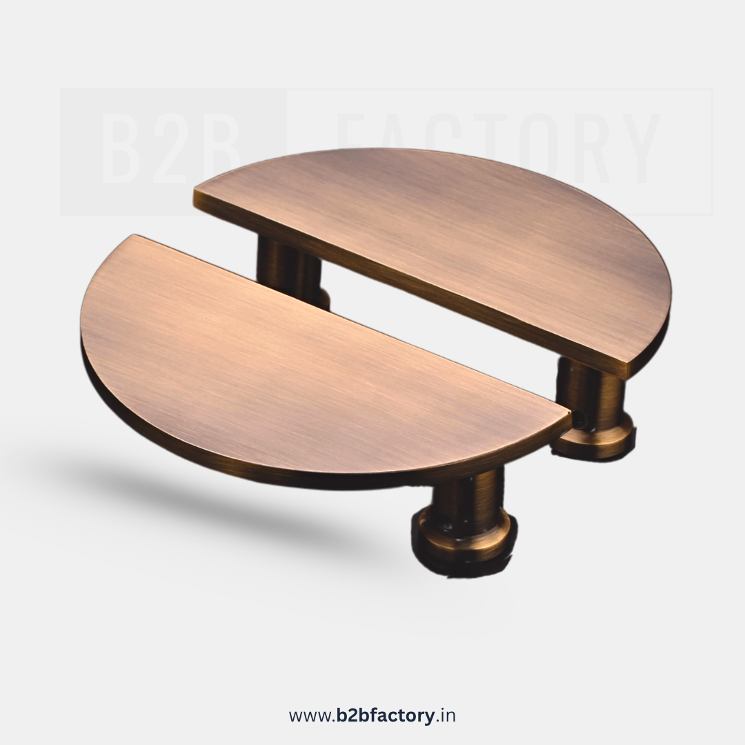 Brass Half Round D Handle 006
