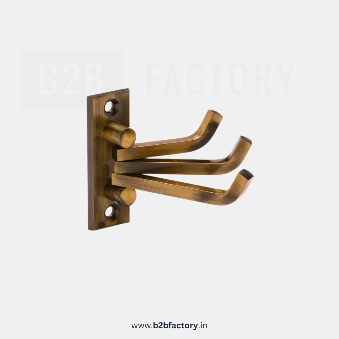 Brass Single Hook 3 in 1