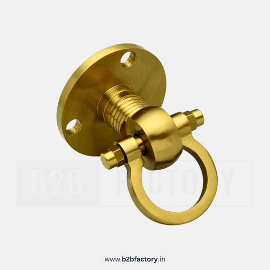 Brass Plate Bearing Kada