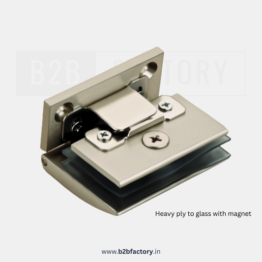 Heavy Hole To Glass Hinges