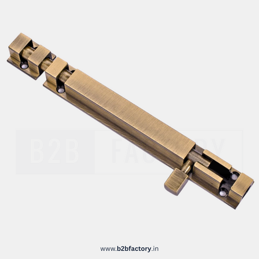 Brass Tower Bolt Polo Square