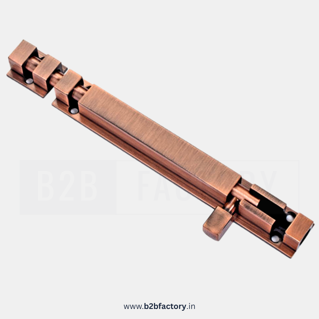 Brass Tower Bolt Polo Square