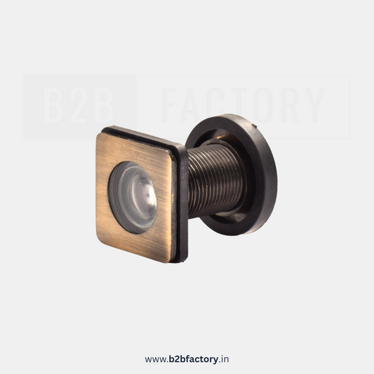 Brass Square Door Eye