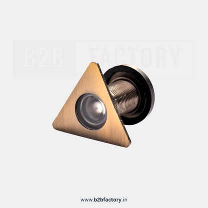 Brass Triangle Door Eye