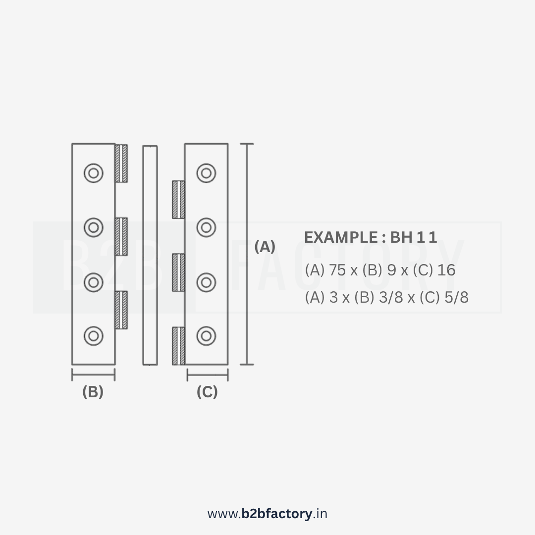 Brass Butt Hinges