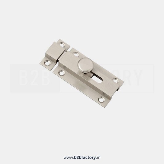 Brass Baby Latch Polo Square