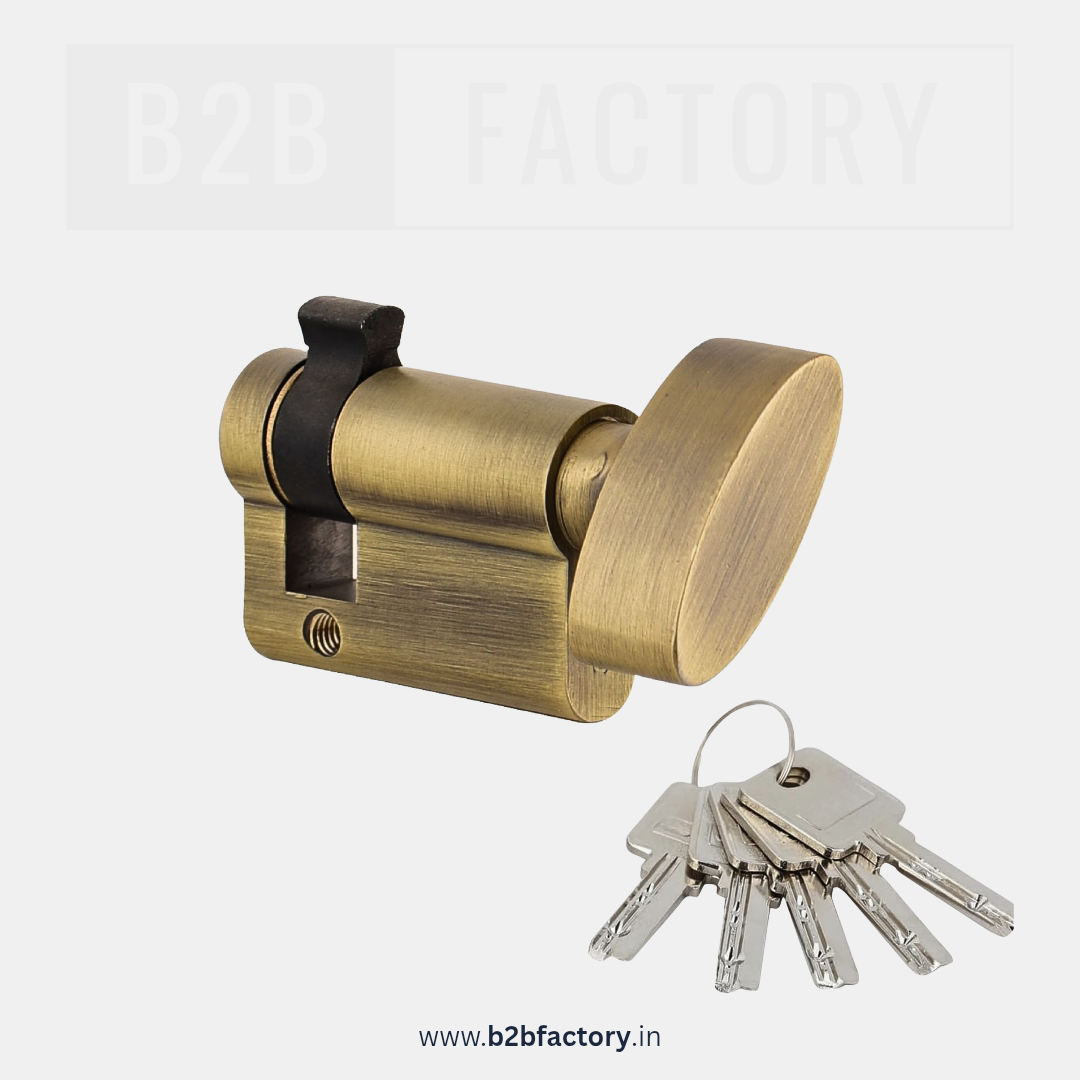 Cylinder Half - key/knob