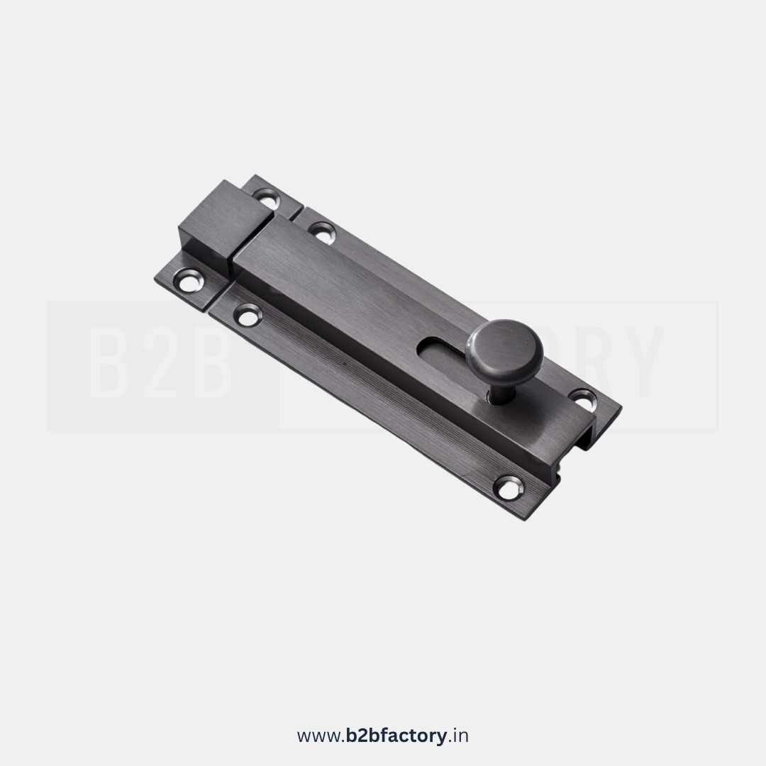 Brass Baby Latch Polo Square
