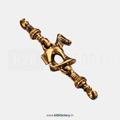 Brass Jula Chain - Animal With Jorjan Kadi