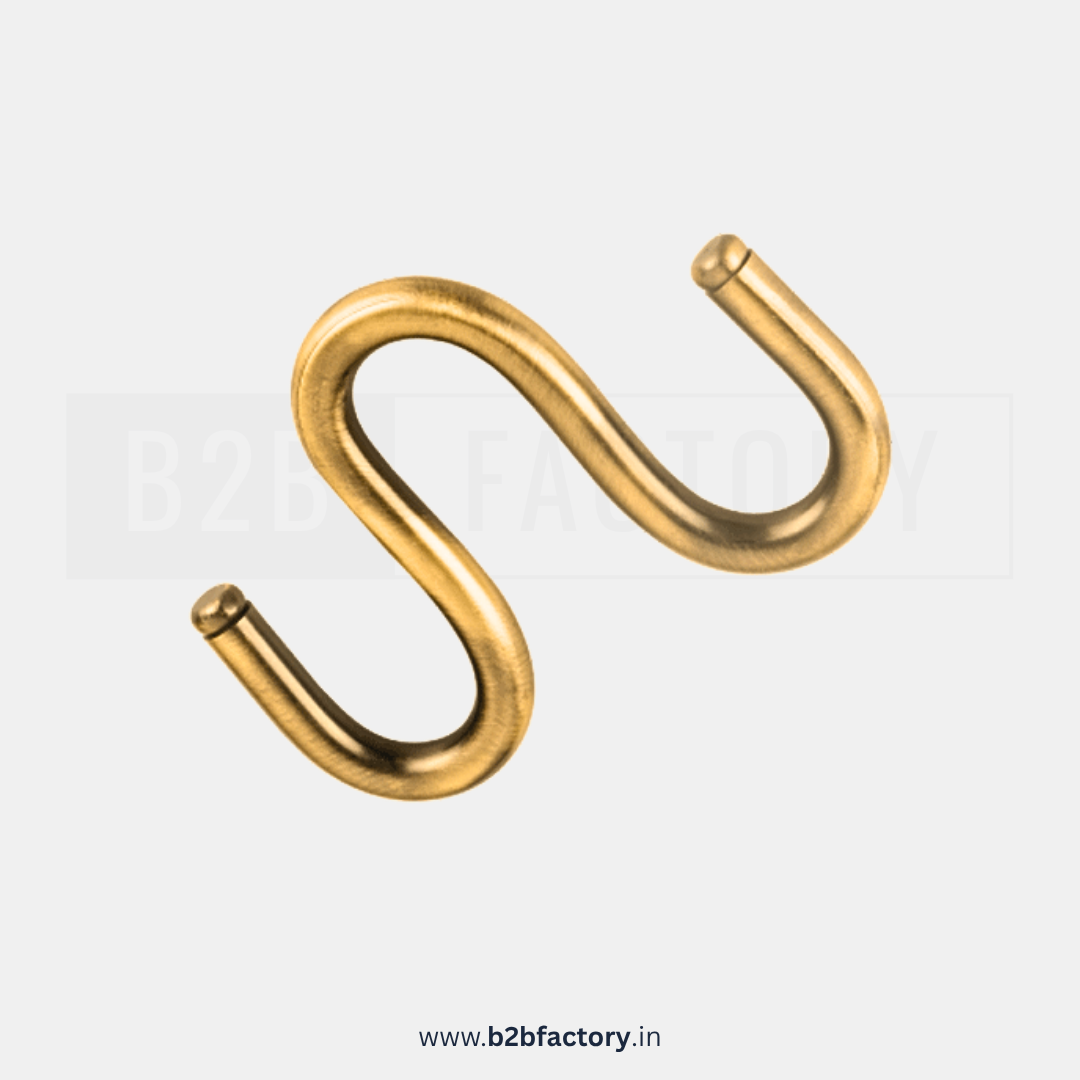 Brass W Hook
