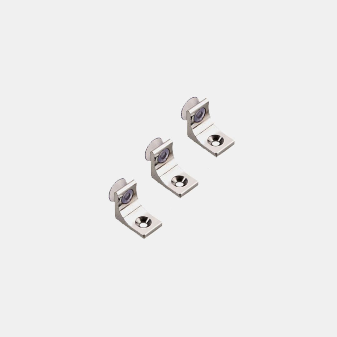 Brass L Button Single Hole
