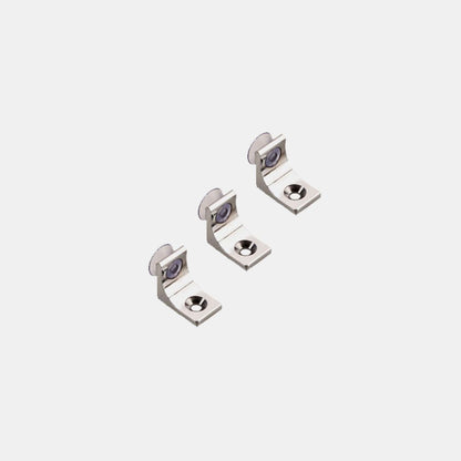 Brass L Button Single Hole