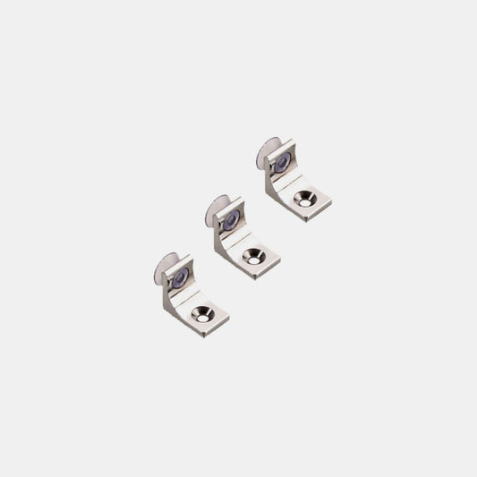 Brass L Button Single Hole