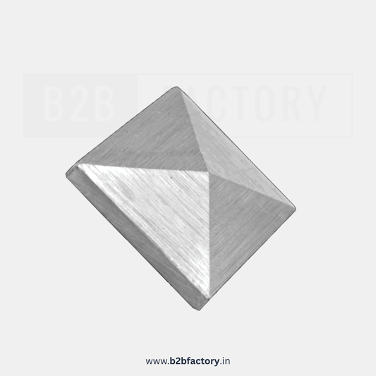 Brass Pyramid Mirror Cap