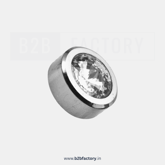 Brass Crystal Mirror Cap