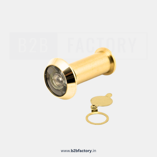 Brass Mini Door Eye Adjustable Shutter