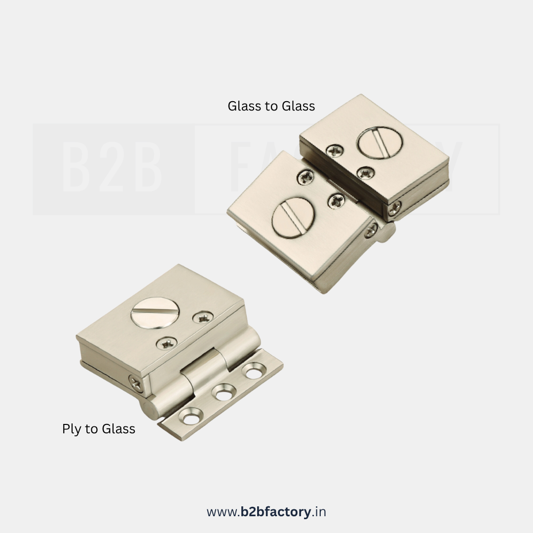 Ply To Glass Hinges